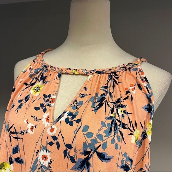 Daniel Rainn floral halter plus size blouse top size 3X - Picture 2 of 13